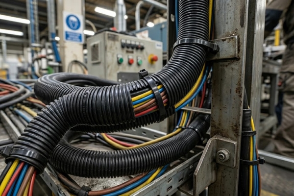 Corrugated Loom Tubing